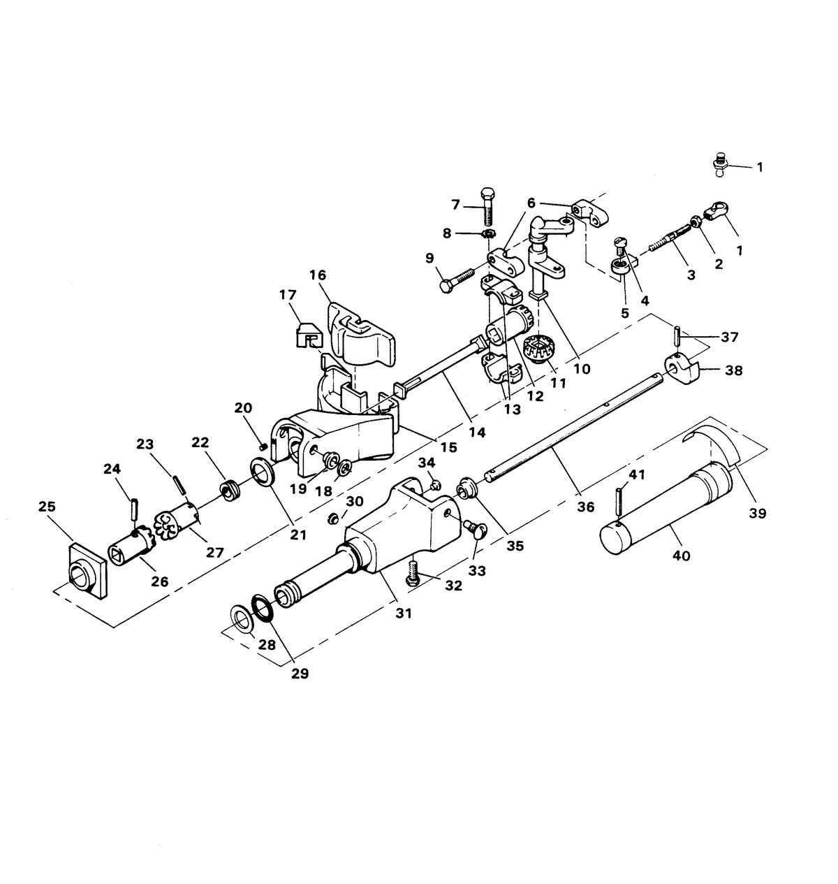 CHRYSLER 6 HP SPECIAL STEERING ARM