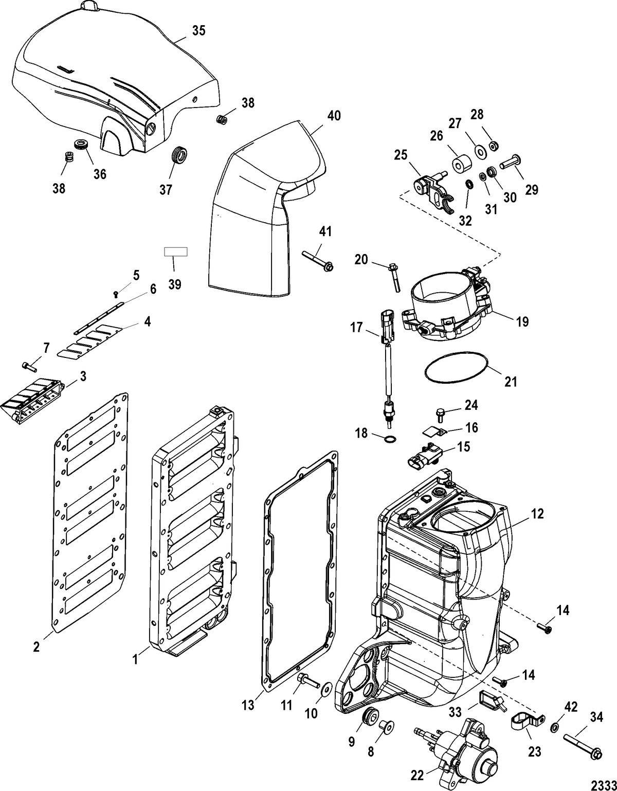 RACE OUTBOARD JP 3.0L DFI Air Handler