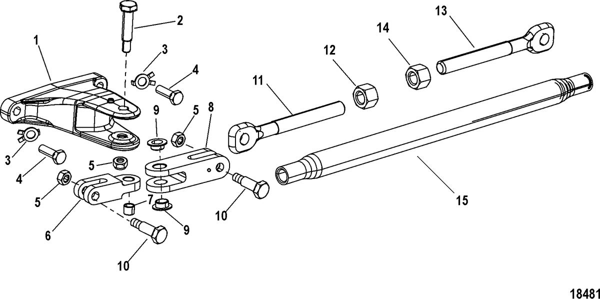 ACCESSORIES STEERING SYSTEMS AND COMPONENTS Tie Bar Kit-Plus One(26.00 -36.00 Inch)