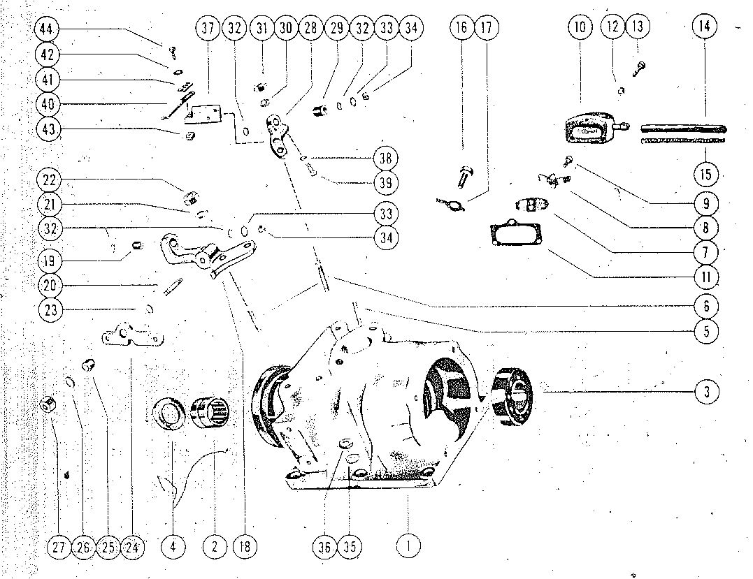 MARK MARK 20H CRANKCASE ASSEMBLY