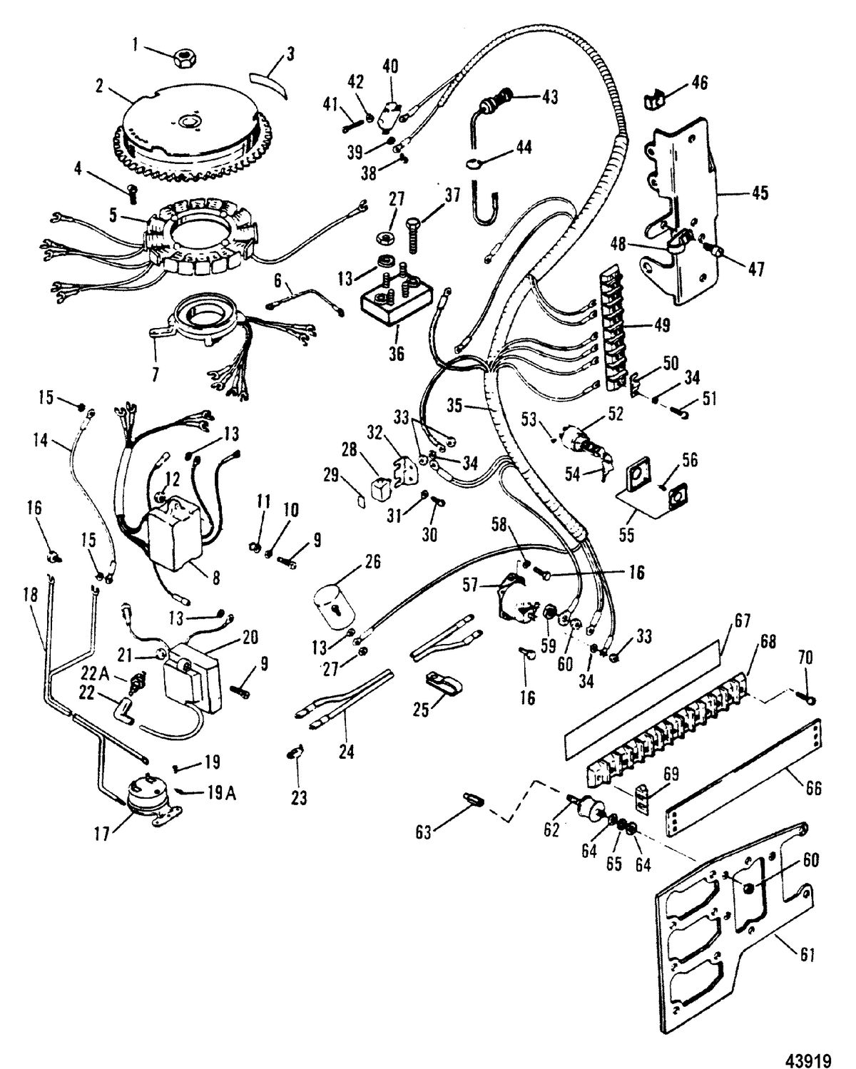 FORCE 90 HP FORCE Ignition Components(91E Models)