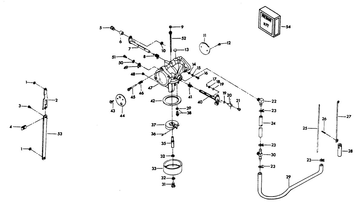 CHRYSLER 100 H.P. CARBURETOR