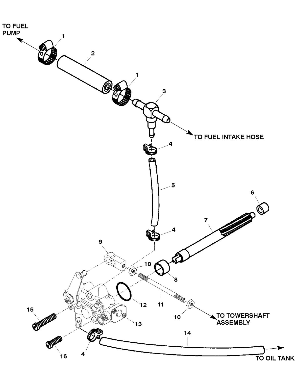 SPORTJET SPORT JET 120 XR OIL INJECTION PUMP