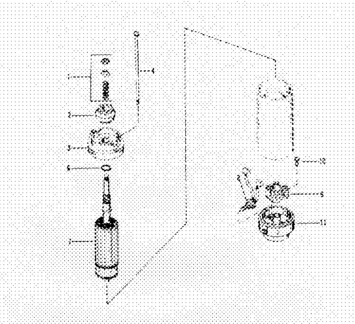 RACE OUTBOARD XR-2 STARTER MOTOR ASSEMBLY