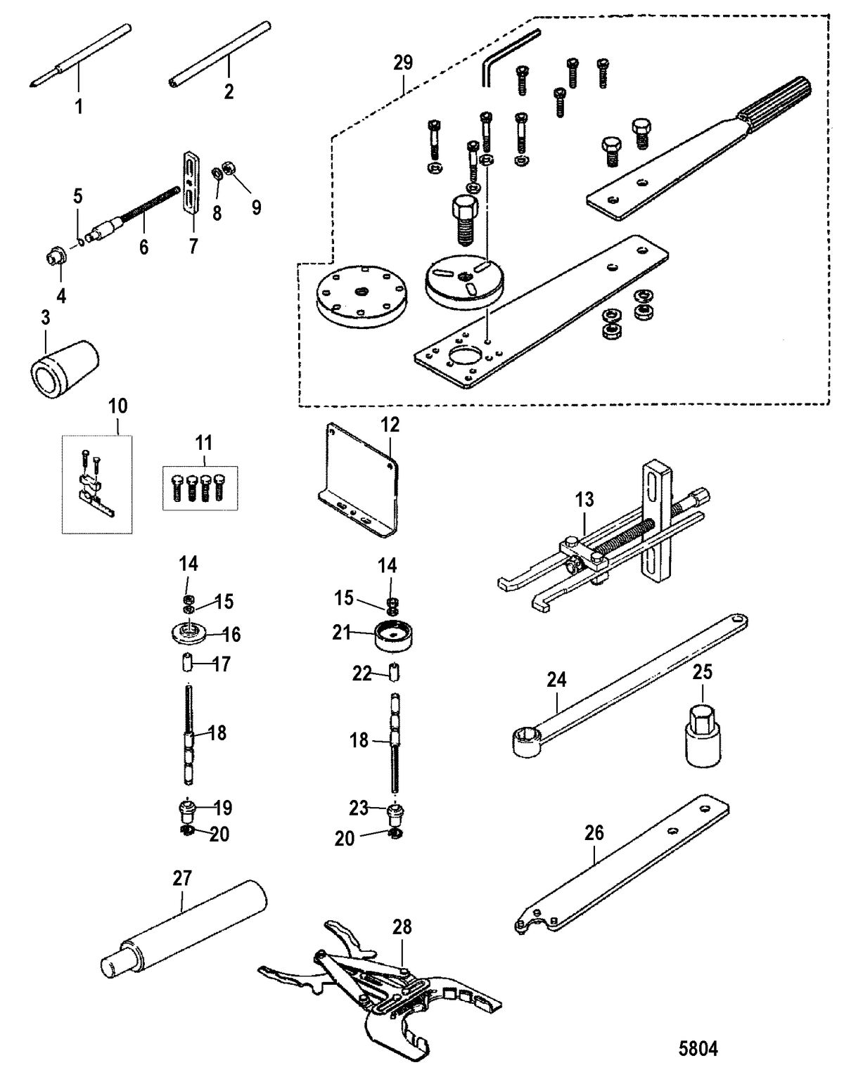 MERCURY/MARINER 40/40 LIGHTNING XR/50 Tools