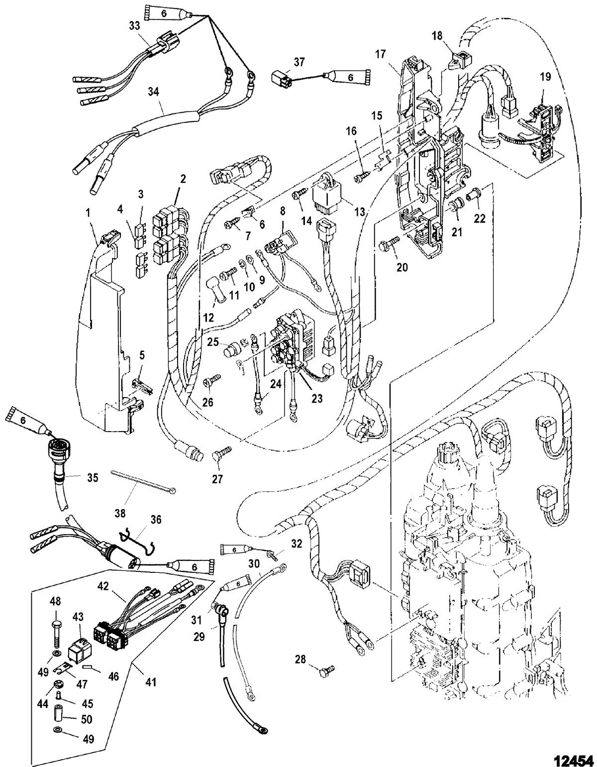 MERCURY/MARINER 115 EFI (4-STROKE) Electrical Components