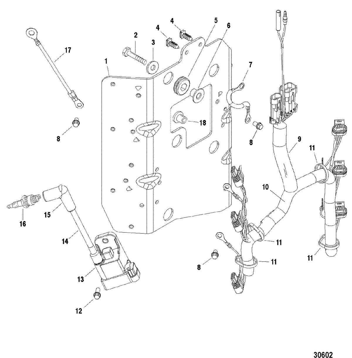 SPORTJET 240 EFI M2 JET DRIVE Electrical Components(CDM Module)