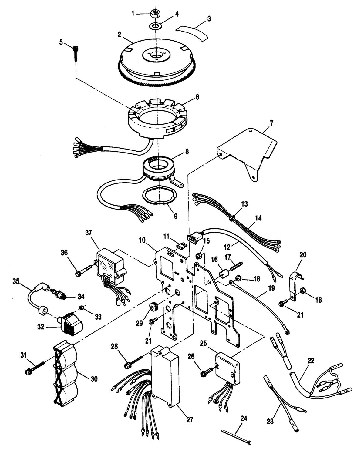 SPORTJET SPORT JET 90 IGNITION COMPONENTS
