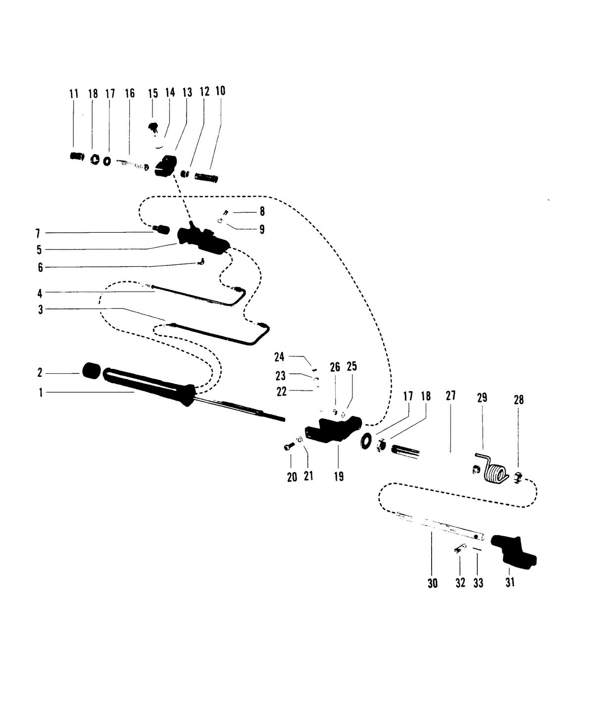 MERCRUISER 370 H.P. TRS ENGINE (CARD 37) POWER STEERING COMPONENTS (M0051-A19)