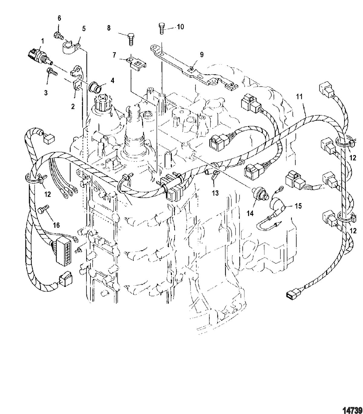 MERCURY/MARINER 115 EFI (4-STROKE) Sensors