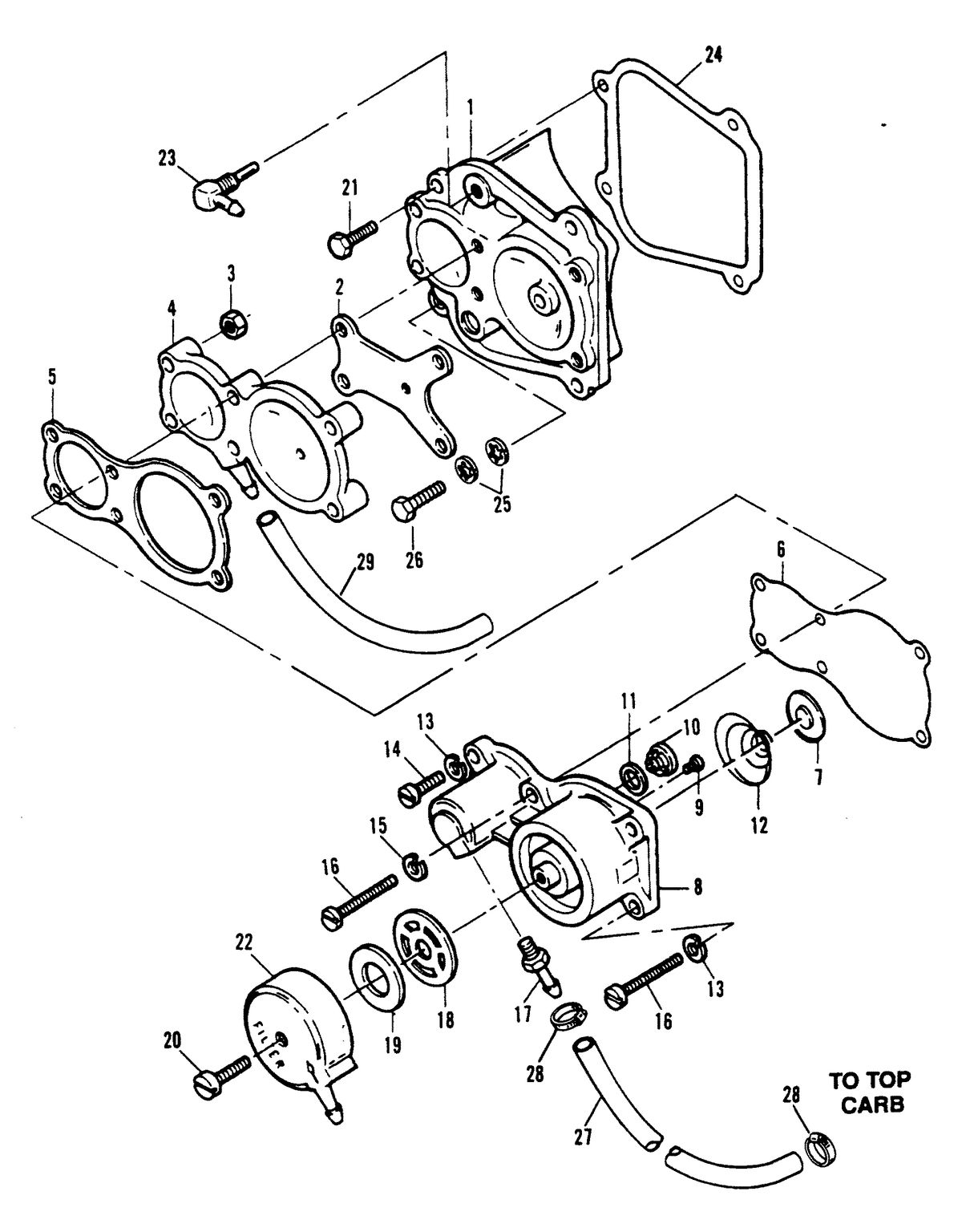 SPORTJET SPORT JET 120 FUEL PUMP ASSEMBLY