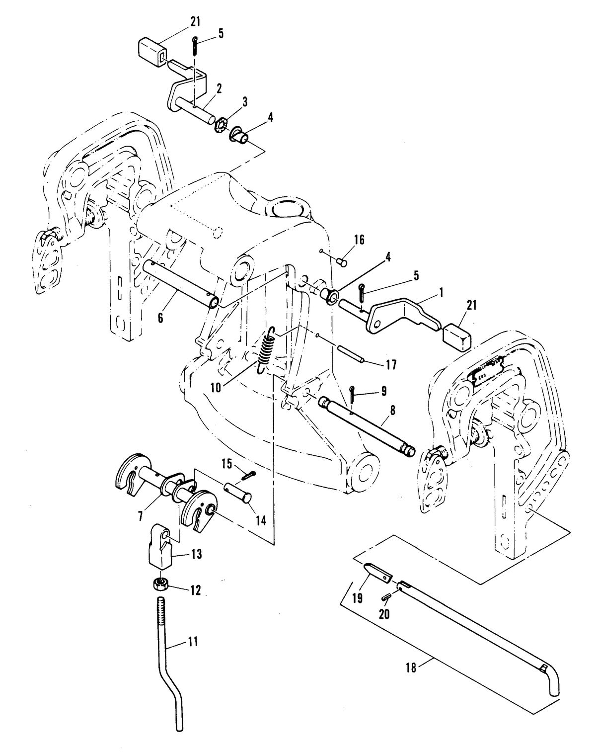 MARINER MARINER W48 REVERSE LOCK