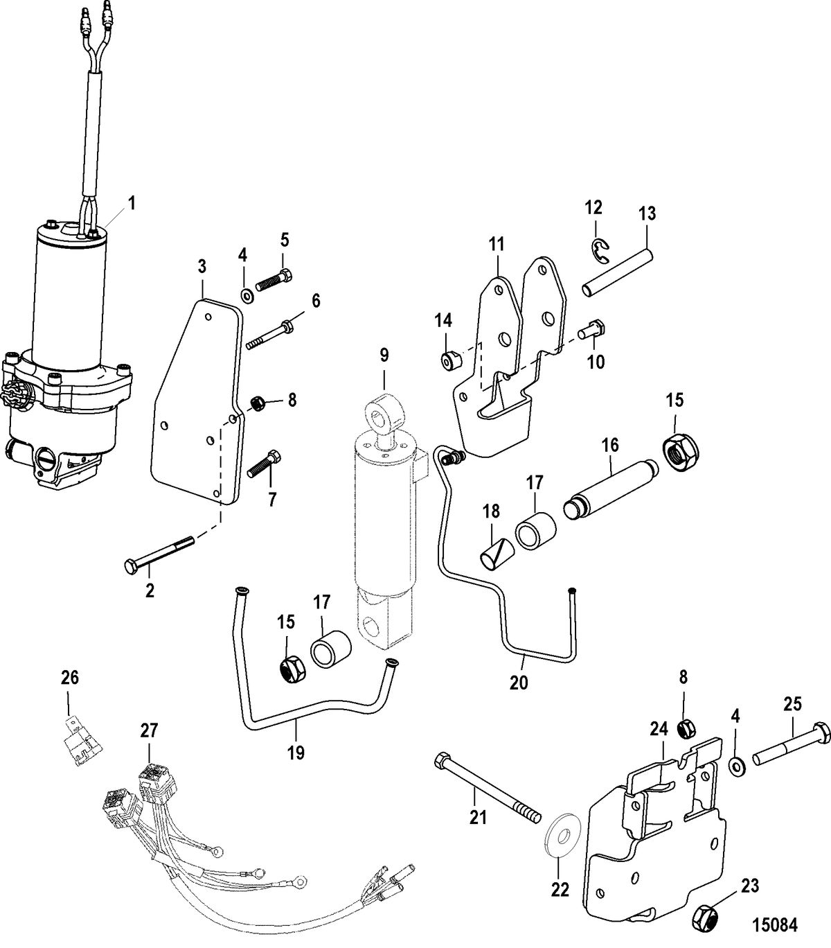 ACCESSORIES TRIM / TILT / LIFT SYSTEMS AND COMPONENTS Power Trim Kit(850700A5 / 850700A07)