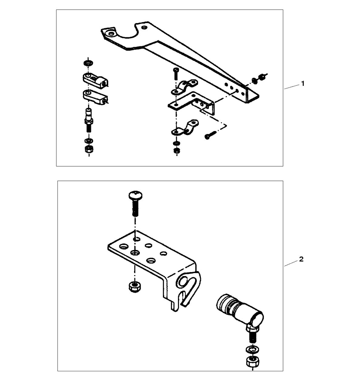 MERCRUISER HINO 175/220 THROTTLE AND SHIFT LINKAGE