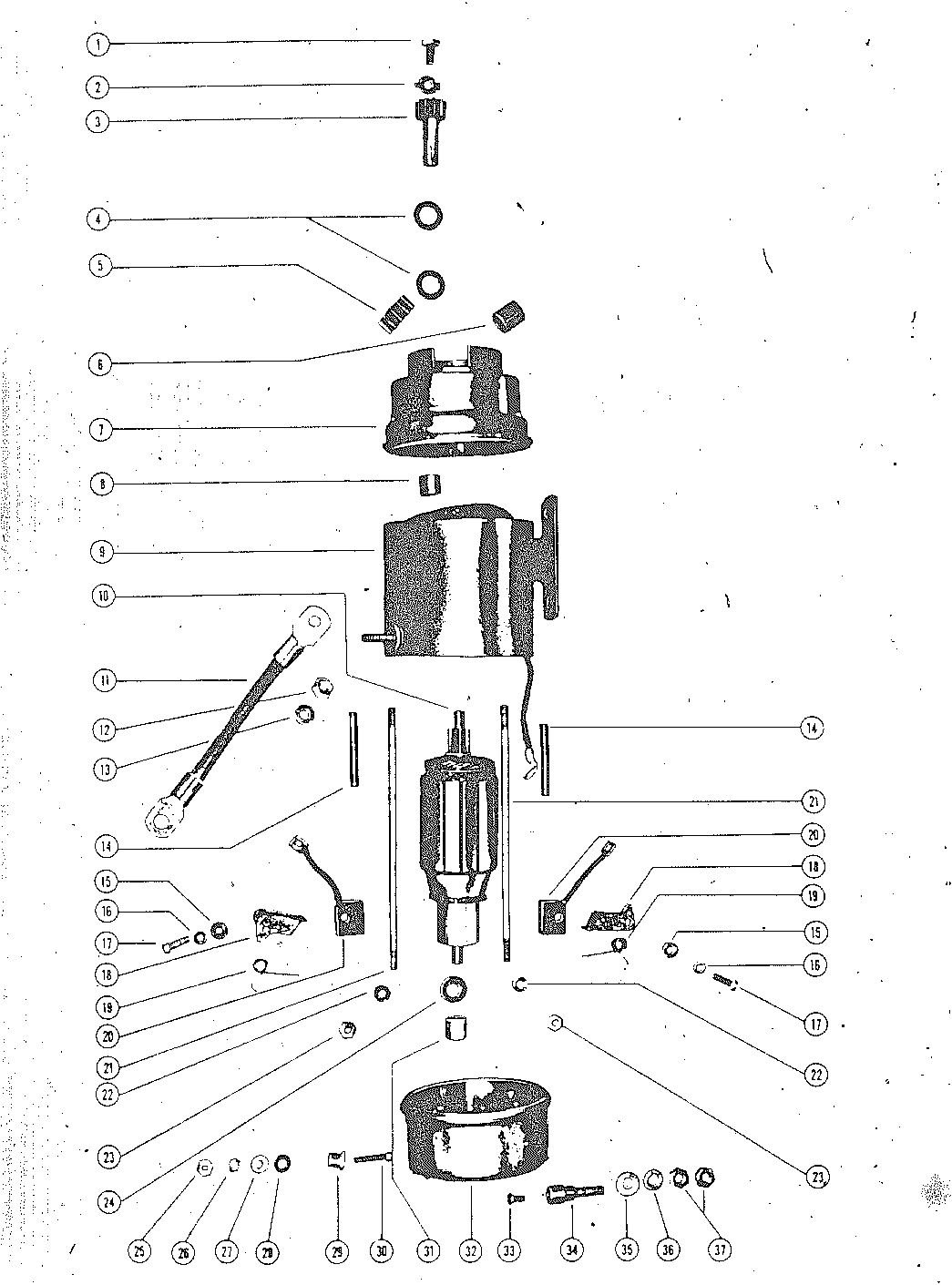 MARK MARK 50 STARTER MOTOR