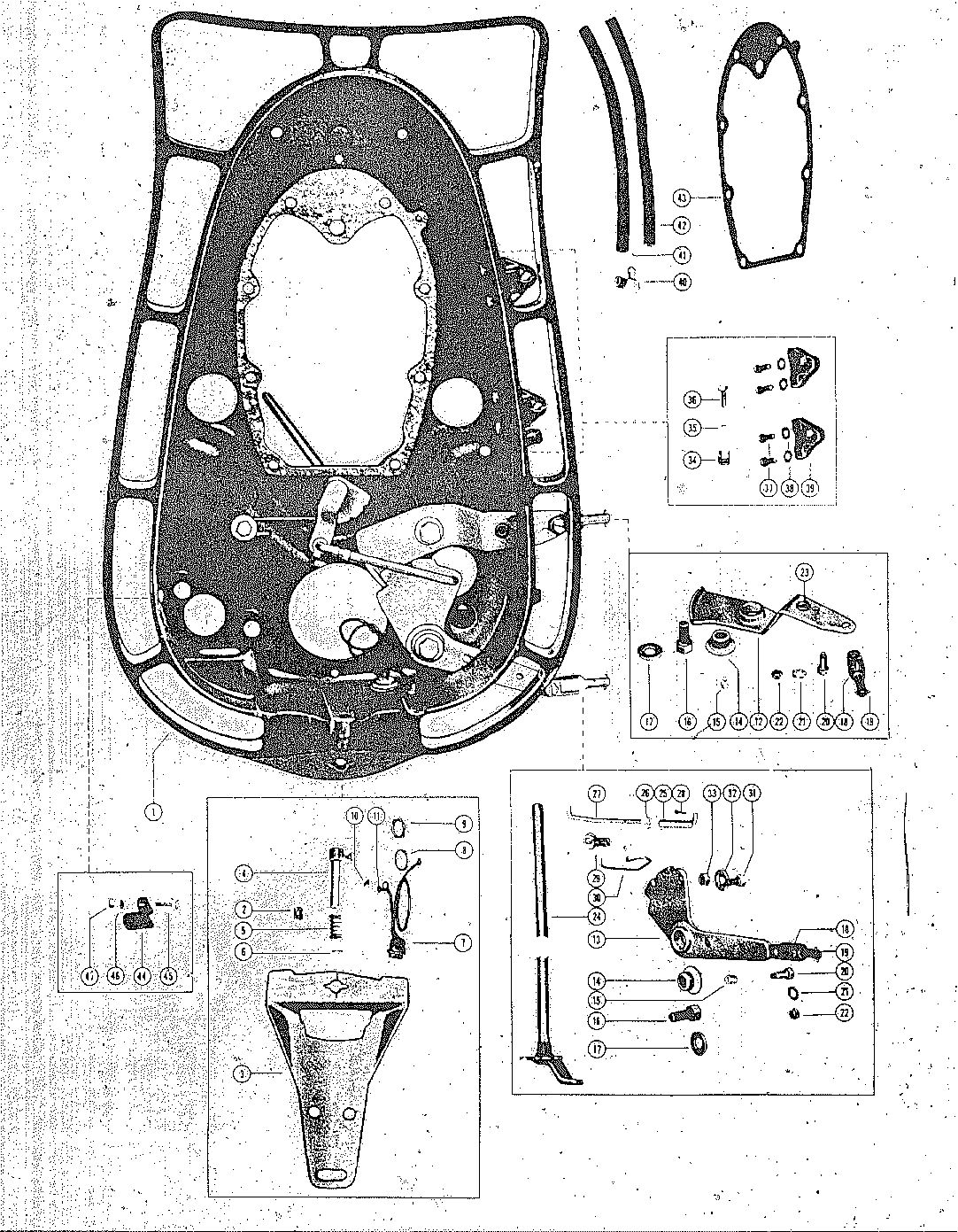 MARK MARK 55 BOTTOM COWL ASSEMBLY