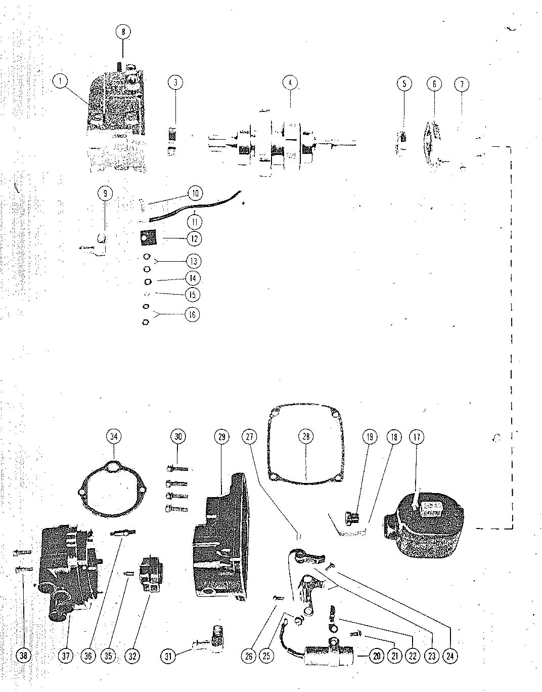 MARK MARK 30H, MARK 55H MAGNETO (INTERNATL PARTS)