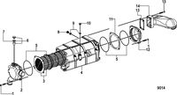 MERCRUISER CUMMINS/MERCRUISER DIESEL 2.8L-200/170 Air Cooler
