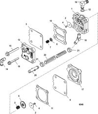 MERCURY 225 PRO XS (3.0L) DFI Fuel Pump