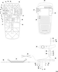 TROLLING MOTOR MOTORGUIDE FRESH WATER SERIES Foot Pedal Assembly(ML3001072)