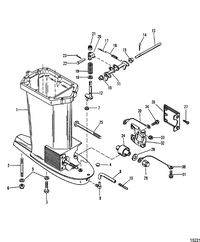 MERCURY/MARINER 75/90 HP (3 CYLINDER) Drive Shaft Housing