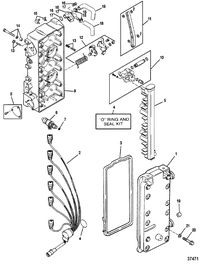 MERCURY/MARINER 150/175/200 (EFI) FUEL MANAGEMENT SYSTEM(HOUSING)