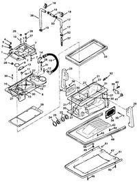 SPORTJET SPORT JET 120 XR DRIVE HOUSING COMPONENTS