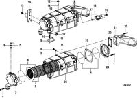 MERCRUISER CUMMINS/MERCRUISER DIESEL QSD-2.8L Air Cooler