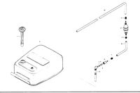 CHRYSLER 55 H.P. FUEL TANK AND LINE