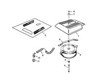 MERCRUISER 5.7L INBOARD ENGINE FLAME ARRESTOR