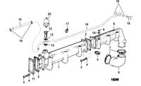 MERCRUISER D2.8L/165 D-TRONIC D4.2L/250 D-TRONIC DIESEL MANIFOLD STRIP
