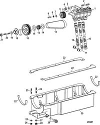 RACE STERNDRIVE 1075 SCI Oil Pan And Oil Pump