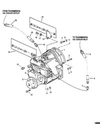 MERCRUISER MIE 7.4 EFI HURTH/BORG WARNER -LH ONLY Transmission And Related Parts(Borg Warner 5000)