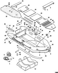 INFLATABLES QUICKSILVER PVC SOFT BOTTOM Quicksilver Inflatables(270A/S - 300A/S - 330A/E/S Models)