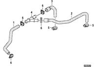 MERCRUISER 4.2L TDI CYLINDER HEAD COVER, Breather