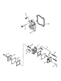 FORCE FORCE 90 H.P. (1998) FUEL PUMP ASSEMBLY