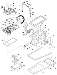 SPORTJET SPORT JET 120 XR2 DRIVE HOUSING COMPONENTS