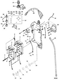 RACE OUTBOARD HI PERF MERC/MAR S3000 ELECTRICAL COMPONENTS