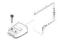 CHRYSLER 115 H.P. FUEL TANK AND LINE