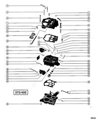 MERCRUISER 370/400/440/460 CYCLONE TRS ENGINE Carburetor Assembly(370/400)
