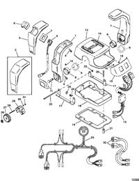 ACCESSORIES REMOTE CONTROL SYSTEMS AND COMPONENTS Commander 3000 Console (Dual 3)(88688A52 - A54)
