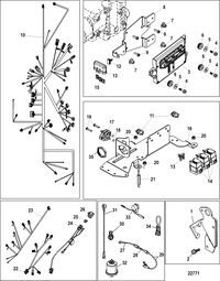 MERCRUISER 5.7/6.2L MPI INBOARD Electrical Components, Digital