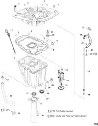 MERCURY/MARINER 115 EFI (4-STROKE) Exhaust Plate