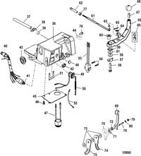 ACCESSORIES STEERING SYSTEMS AND COMPONENTS Steering Handle Kit Components(816366A22 / A23 / A40)
