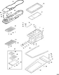 SPORTJET 250 DFI AND 250 DFI M2 JET DRIVE Jet Drive Housing Components