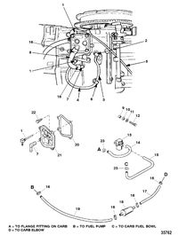 FORCE FORCE 40/50 H.P. (1998-1999) Recirculation and Prime System