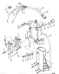 MERCURY 200 XRI (EFI) (V-6) WIRING HARNESS/STARTER SOLENOID