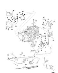 MERCURY 25 (4- STROKE) Electrical Components