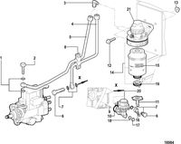 MERCRUISER CUMMINS/MERCRUISER 4.2 UNIFICATION Fuel Pump and Filter(All Electronic Engines)
