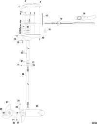 TROLLING MOTOR MOTORGUIDE BRUTE SERIES Complete Trolling Motor(Brute 70 Digital) (24 Volt)